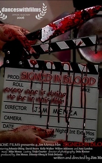 Poster Signed in Blood