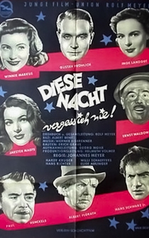 Poster Diese Nacht vergess ich nie