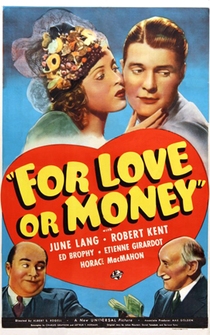 Poster For Love or Money