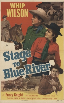 Poster Stage to Blue River