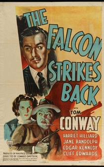 Poster The Falcon Strikes Back