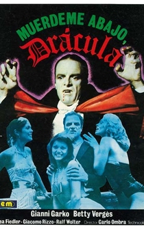 Poster Las noches sexuales de Drácula