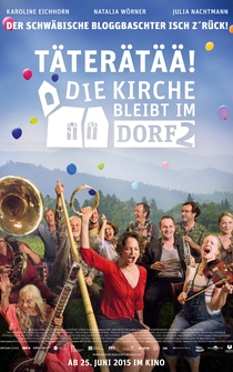 Poster Täterätää - Die Kirche bleibt im Dorf 2