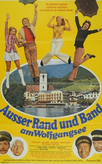 Poster Außer Rand und Band am Wolfgangsee