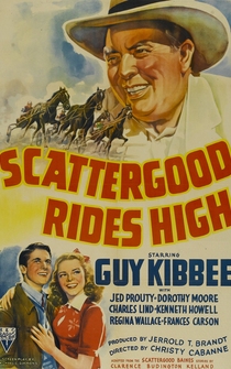 Poster Scattergood Rides High