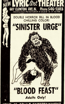 Poster The Sinister Urge