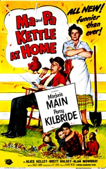 Poster Ma and Pa Kettle at Home