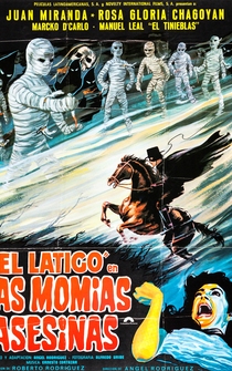 Poster El latigo contra las momias asesinas