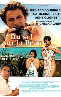 Poster Du sel sur la peau