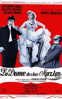 Poster La dame de chez Maxim