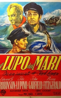 Poster El lobo de mar