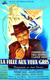 Poster La fille aux yeux gris