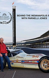 Poster Behind the Indianapolis 500 with Parnelli Jones