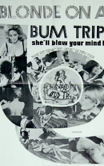 Poster Blonde on a Bum Trip