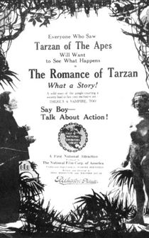 Poster The Romance of Tarzan