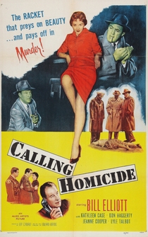 Poster Calling Homicide