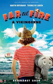 Poster Far til fire & vikingerne