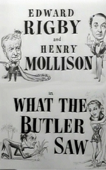 Poster What the Butler Saw