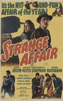 Poster Strange Affair