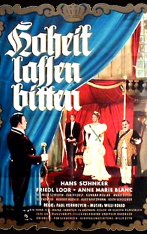 Poster Hoheit lassen bitten