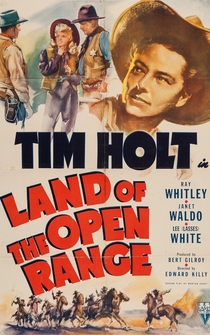 Poster Land of the Open Range