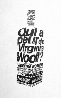 Poster Qui a peur de Virginia Woolf? d'Edward Albee