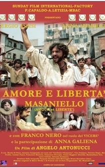 Poster Amore e libertà - Masaniello