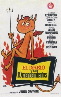 Poster El diablo y los diez mandamientos