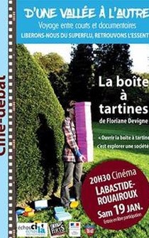 Poster La boîte à tartines