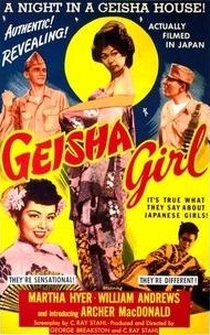 Poster Geisha Girl