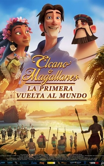 Poster Elcano y Magallanes. La primera vuelta al mundo