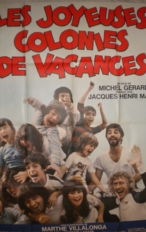 Poster Les joyeuses colonies de vacances