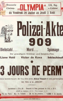 Poster Polizeiakte 909