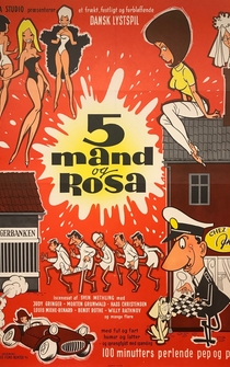 Poster Fem mand og Rosa