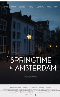 Poster Springtime in Amsterdam