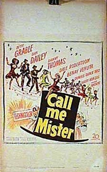 Poster Call Me Mister