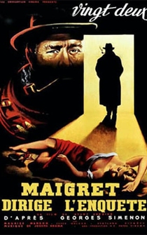 Poster Maigret dirige l'enquête