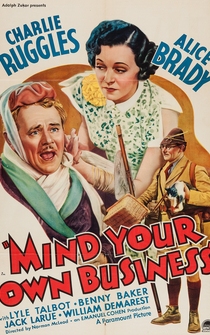 Poster Mind Your Own Business