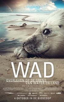 Poster Wad: Overleven op de Grens van Water en Land