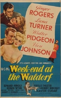 Poster Week-End at the Waldorf