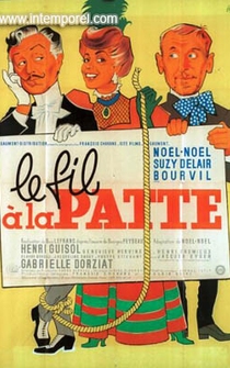 Poster Le fil à la patte