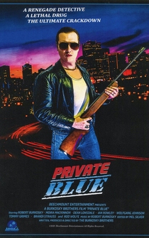 Poster Private Blue