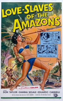 Poster Love Slaves of the Amazons