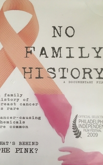 Poster No Family History