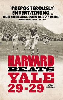 Poster Harvard Beats Yale 29-29