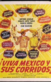 Poster ¡Viva México y sus corridos!