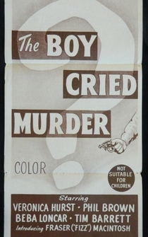 Poster The Boy Cried Murder