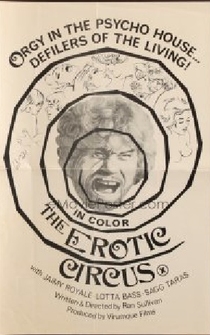 Poster The Erotic Circus