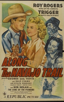 Poster Along the Navajo Trail