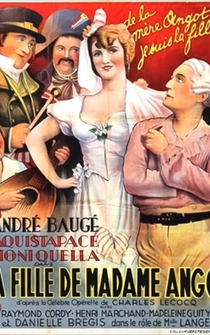 Poster La fille de Madame Angot